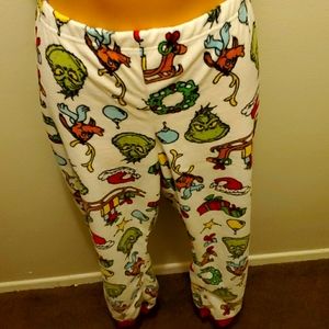Grinch pajama pants